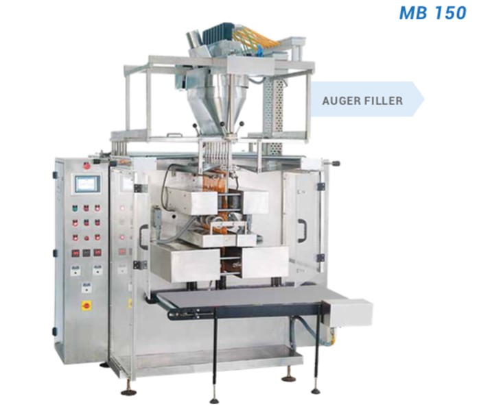 Vertical Form Fill Seal (VFFS) Machine for packing in pouches, sachet, stick pack, block bottom, quad pack, stand up & doy pouch